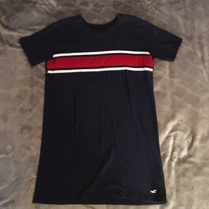 Navy T-shirt dress